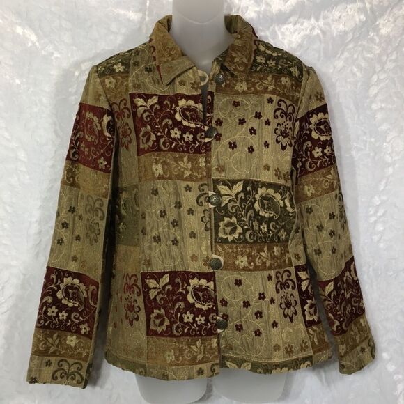 GOTCHA COVERED patchwork quilted embroidery coat - Picture 2 of 14